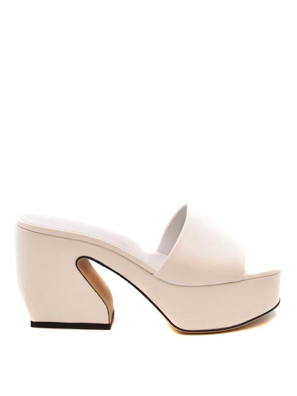 Si Rossi Sandales - Blanc