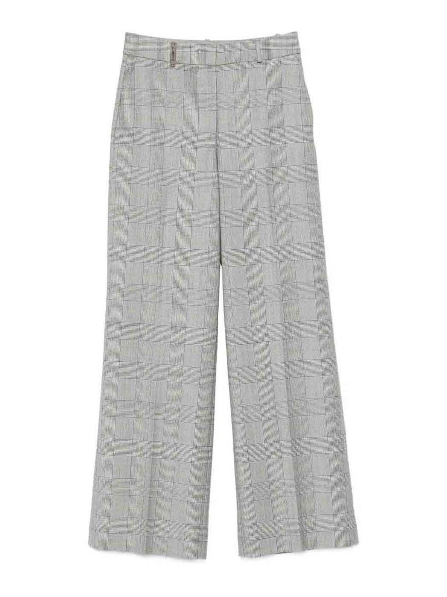 Peserico Pantalons Décontractés - Gris