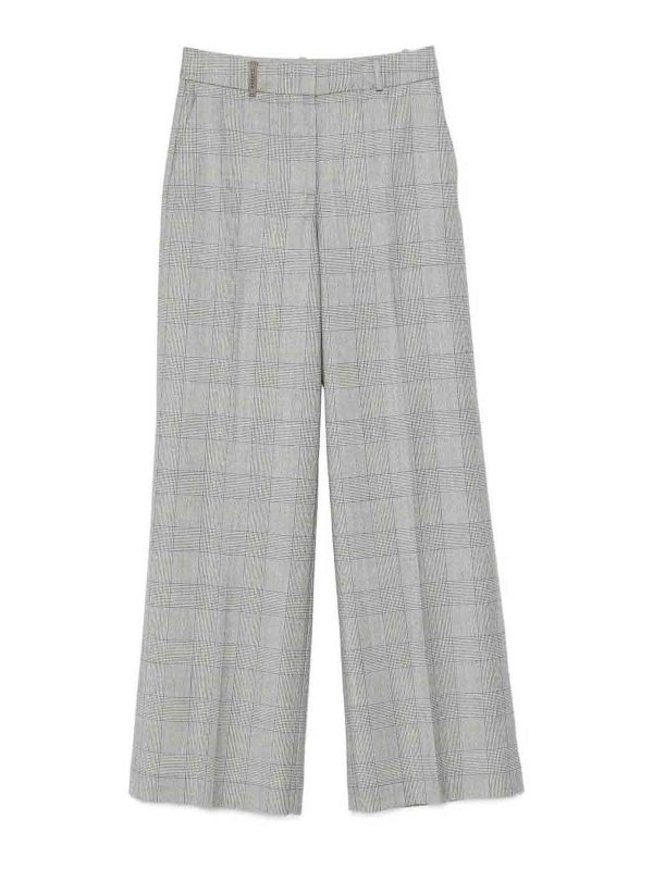 Peserico Pantalons Décontractés - Gris