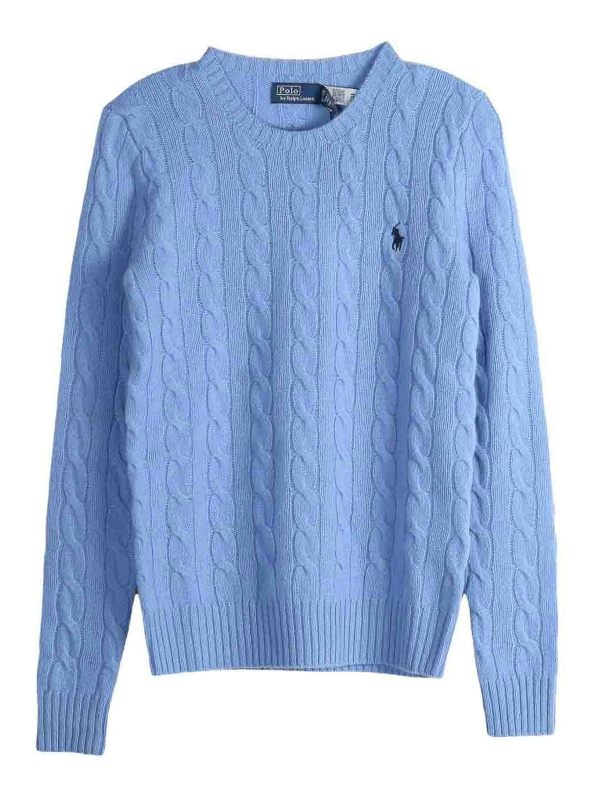 Polo Ralph Lauren Pull Col Rond - Bleu