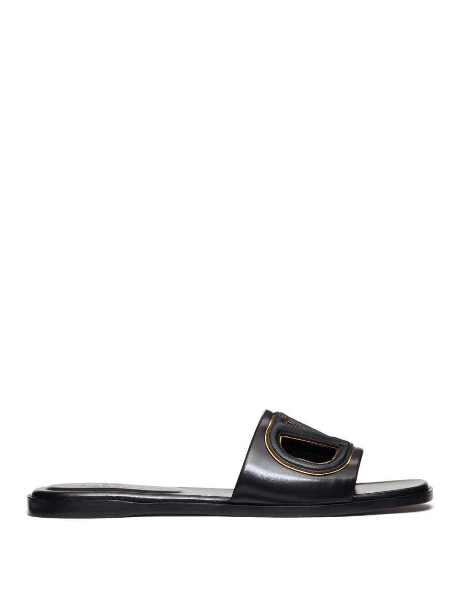 Valentino Garavani Tongs - Noir