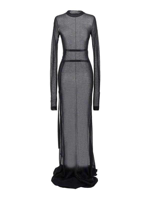 Ann Demeulemeester Robe De Soirée - Noir