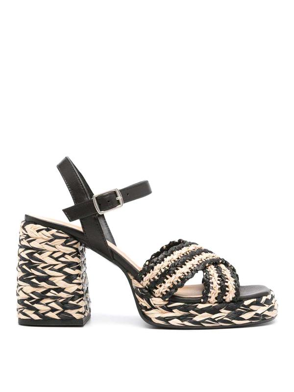 Castaner Sandales - Noir