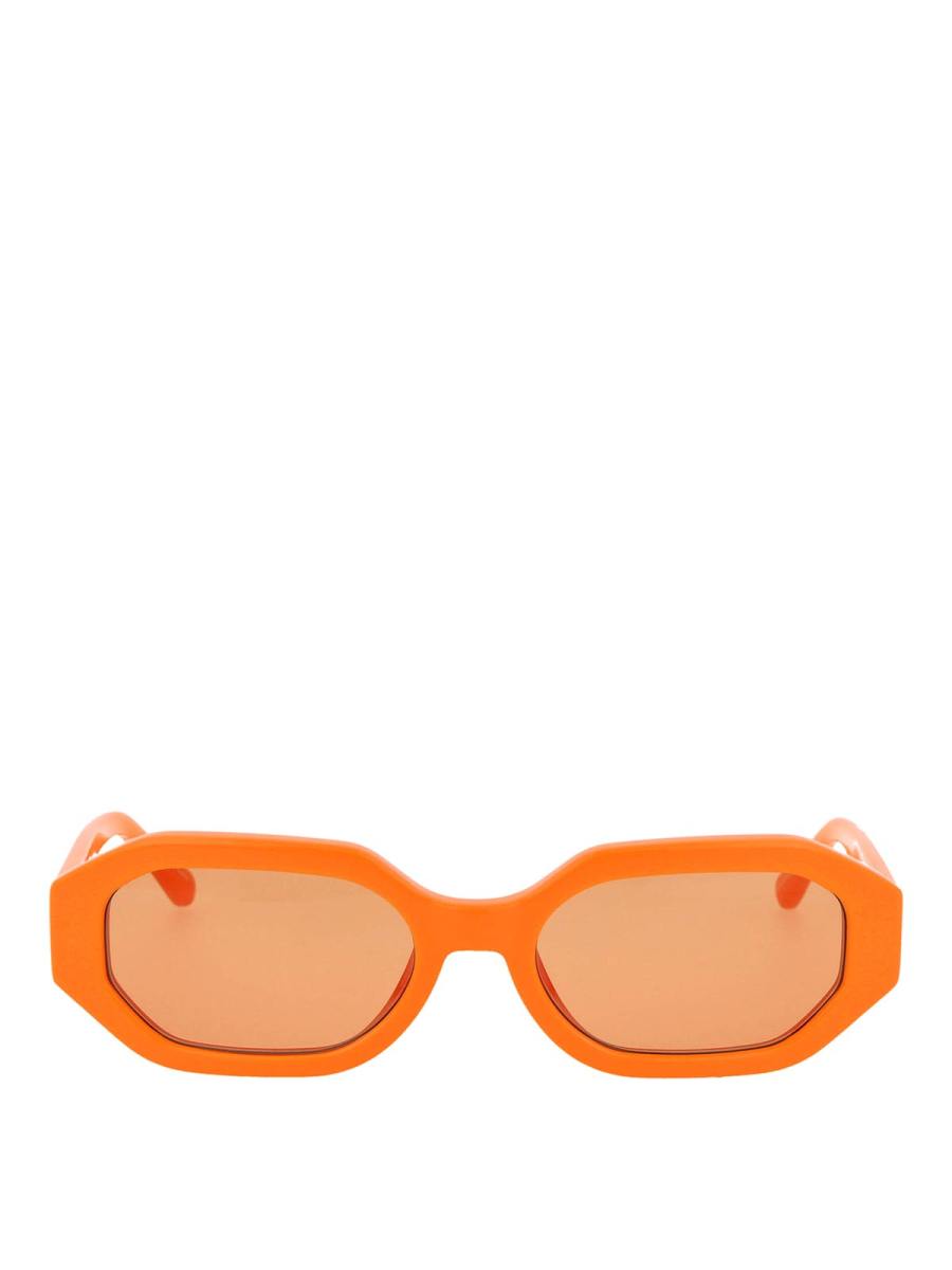 The Attico Lunettes De Soleil - Orange