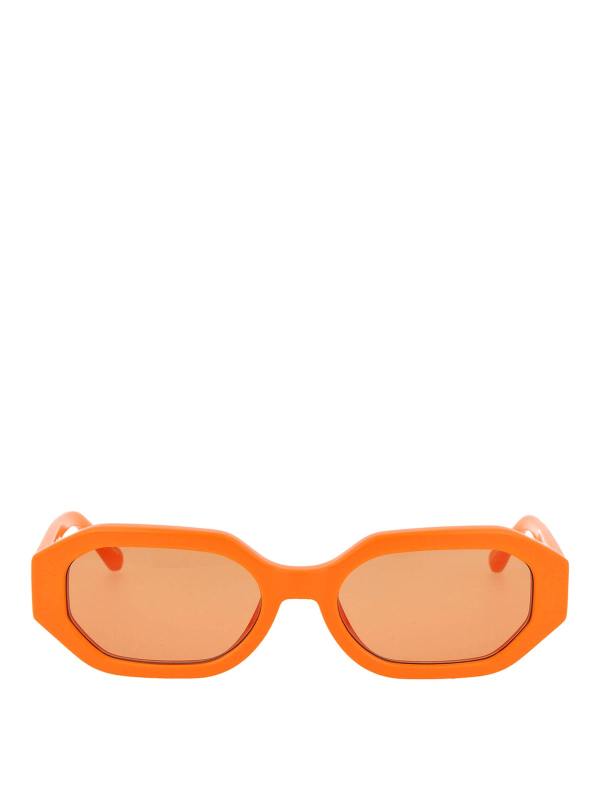 The Attico Lunettes De Soleil - Orange