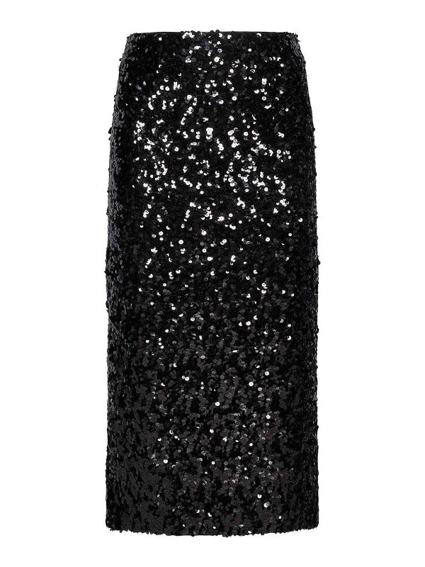 Dolce & Gabbana Jupe Midi - Noir