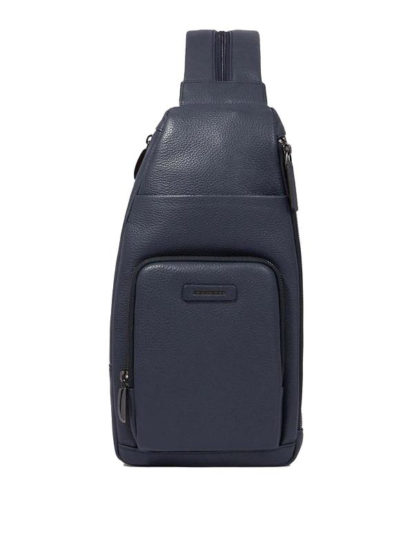 Piquadro Sac À Dos - Bleu