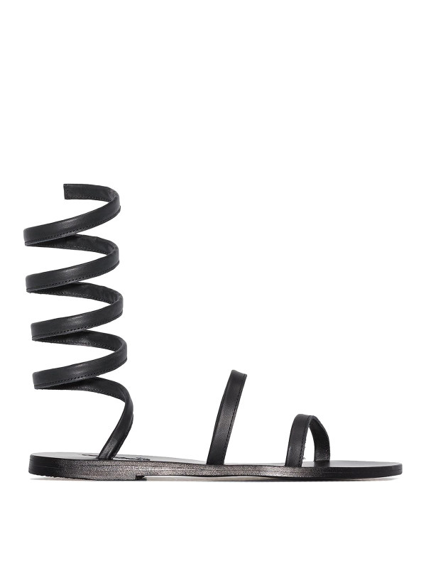 Ancient Greek Sandals Sandales - Noir