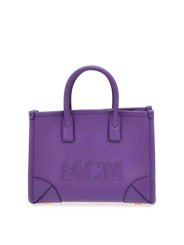 Mcm Sac Bandoulière - Violet
