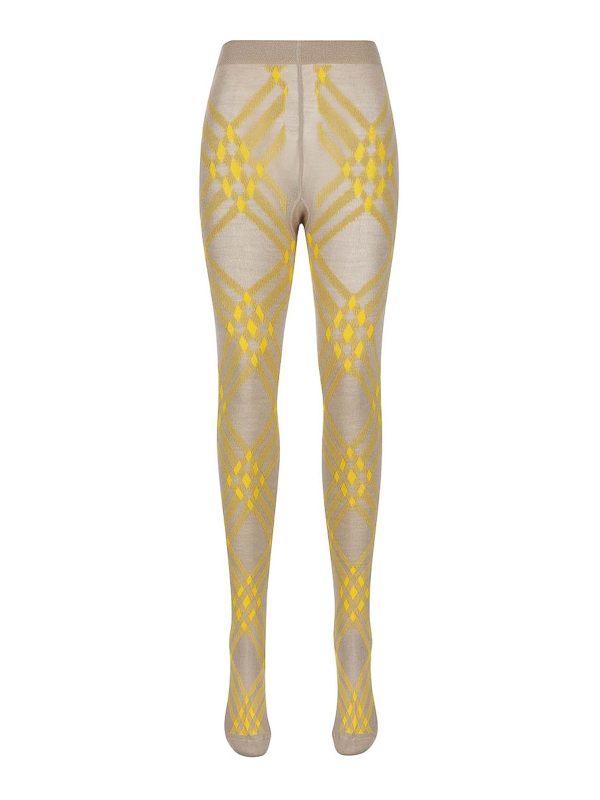Burberry Leggings - Jaune