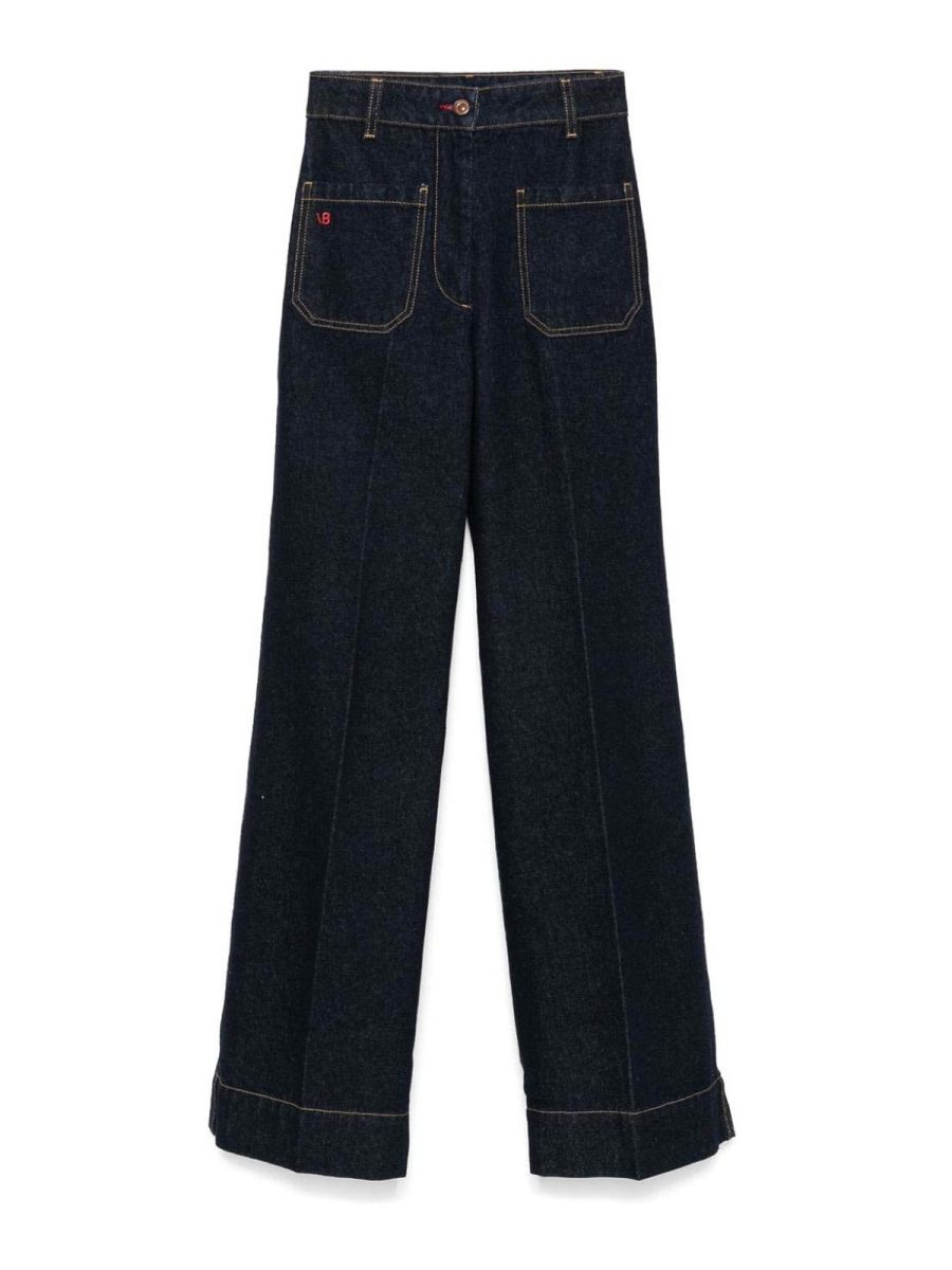 Victoria Beckham Jean Bootcut - Foncé Délavé