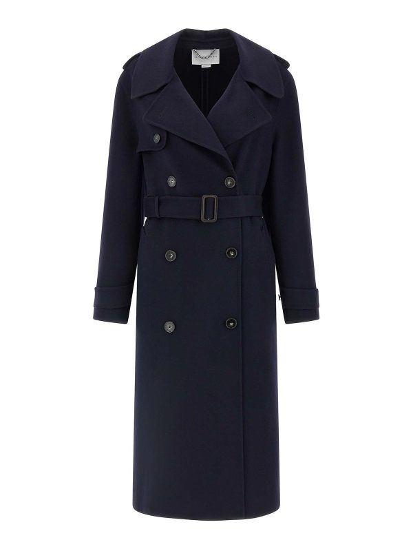 Stella Mccartney Trench-Coat - Bleu
