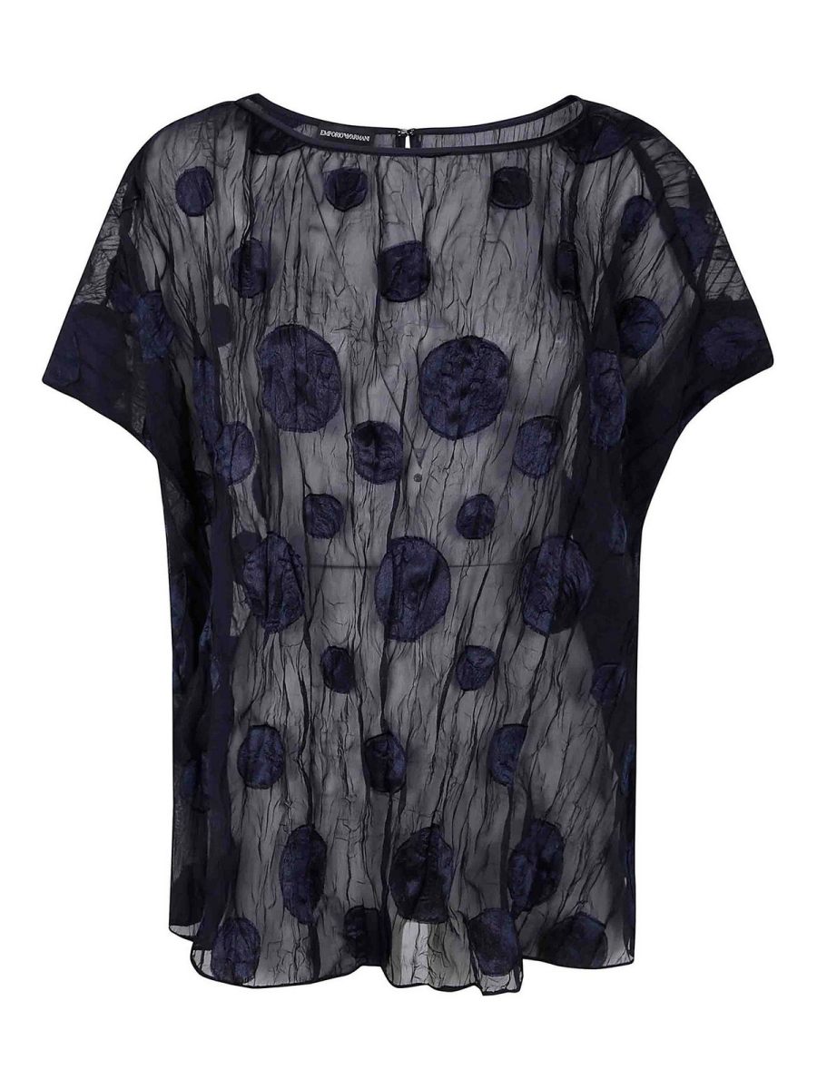 Emporio Armani Top - Bleu