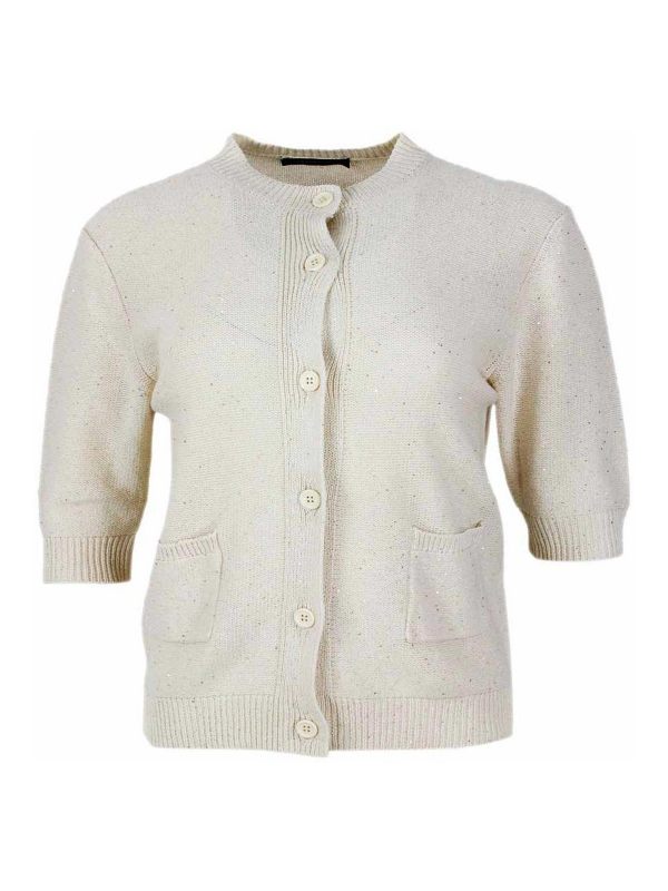 Fabiana Filippi Pull Col Rond - Jaune