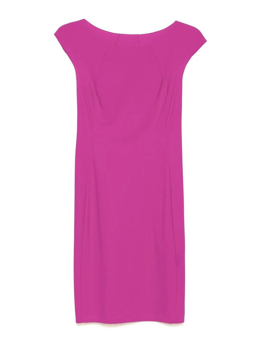 Patrizia Pepe Robe Au Genou - Violet