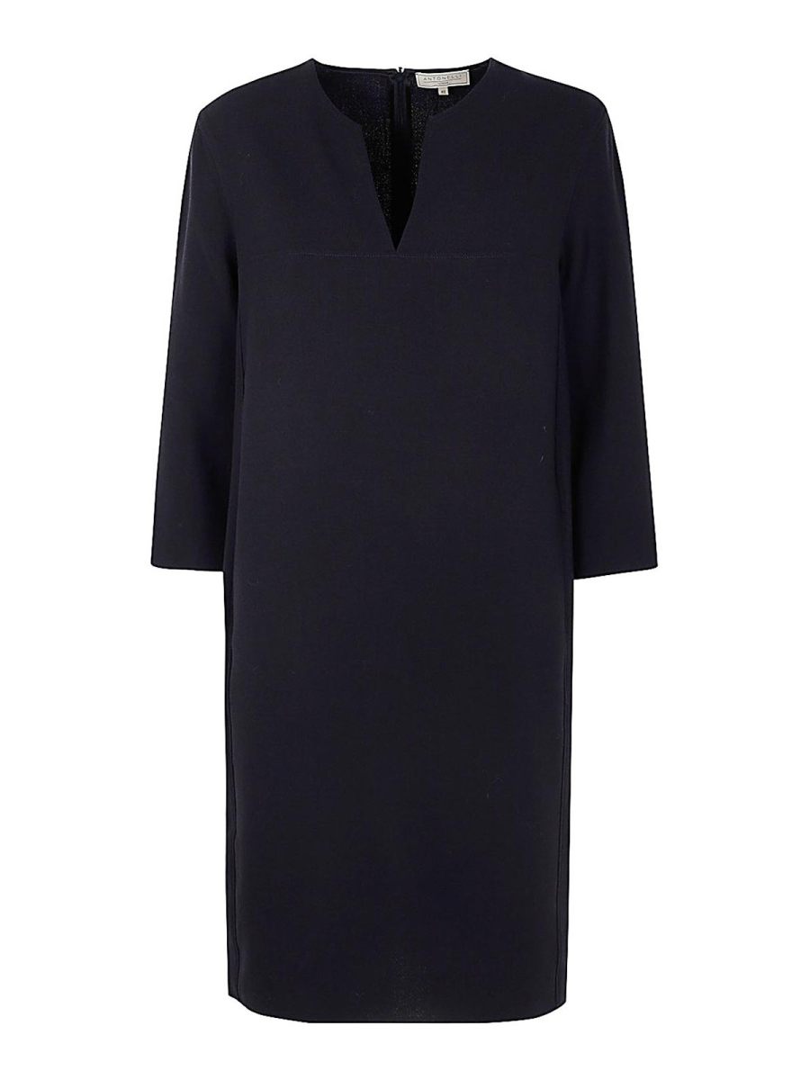 Antonelli Firenze Robe Au Genou - Bleu