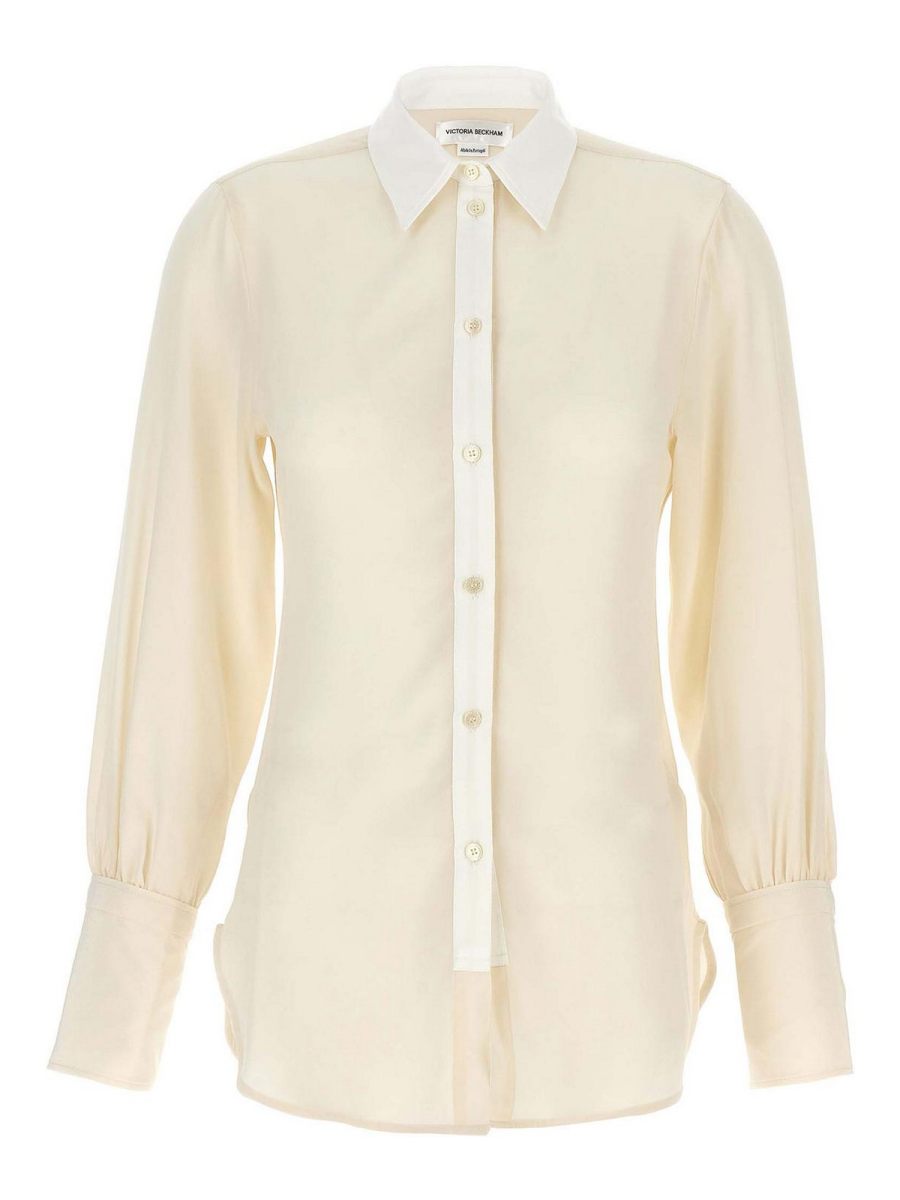 Victoria Beckham Chemise - Blanc