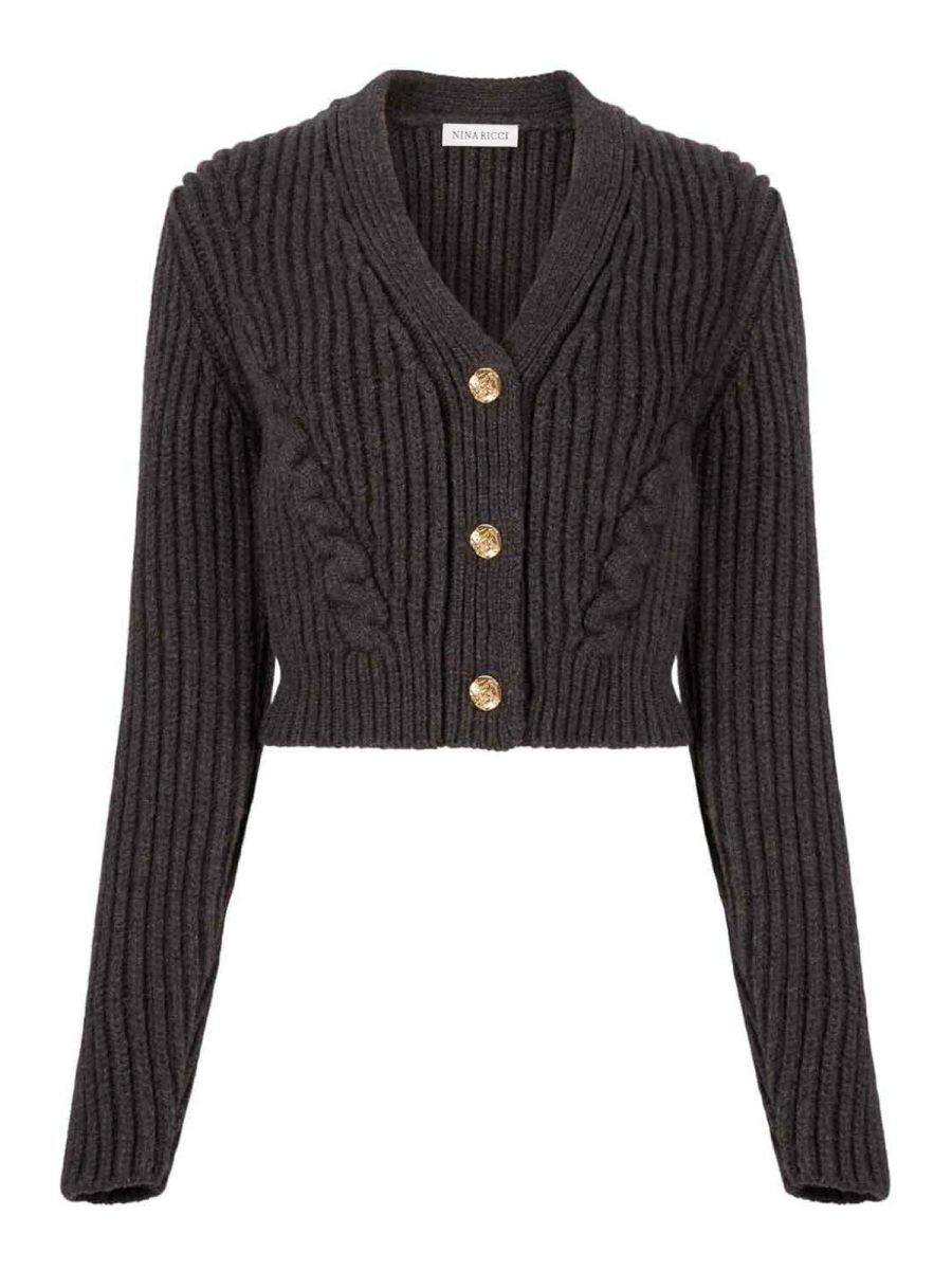 Nina Ricci Cardigan - Gris