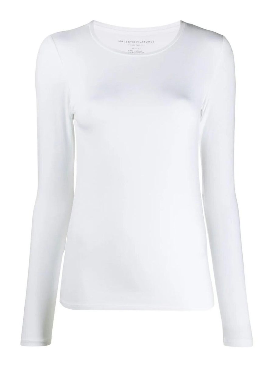 Majestic Filatures T-Shirt - Blanc
