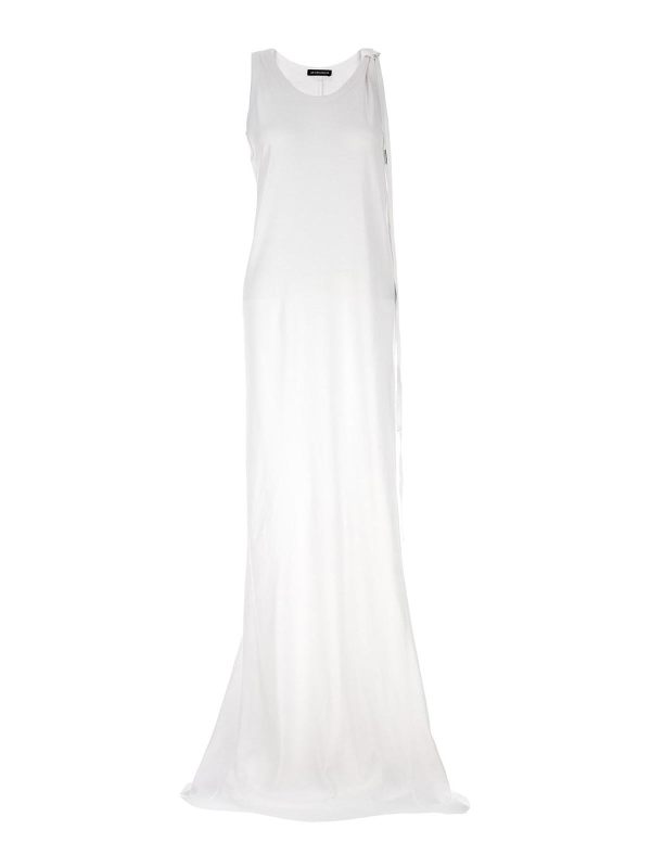 Ann Demeulemeester Maxi Robe - Blanc