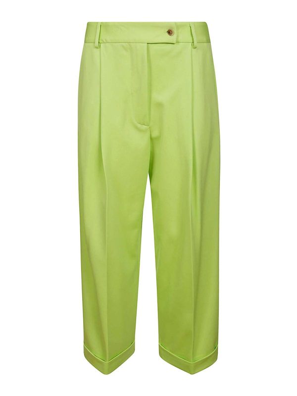Liviana Conti Pantalons Décontractés - Jaune