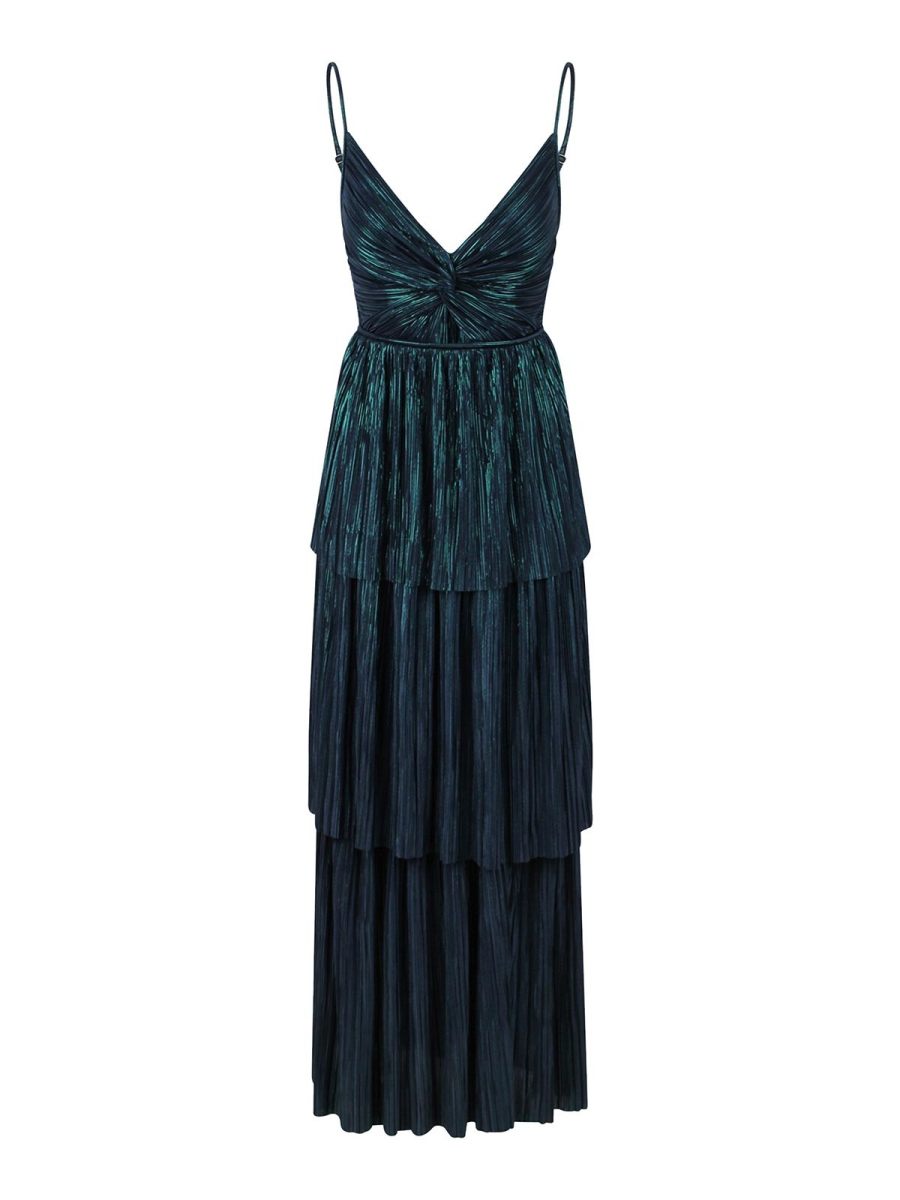 Sabina Musayev Robe De Soirée - Bleu