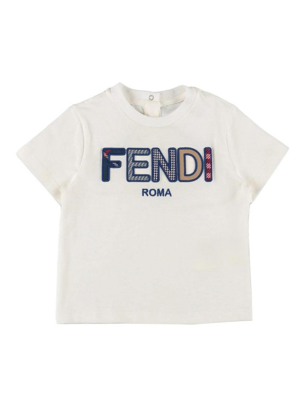 Fendi Jr T-Shirt - Blanc
