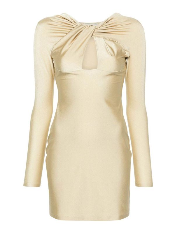 Coperni Robe Courte - Beige