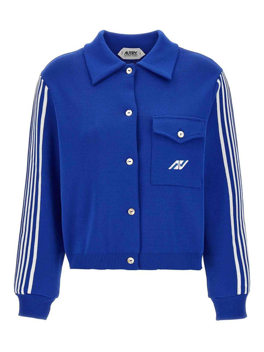Autry Cardigan - Bleu