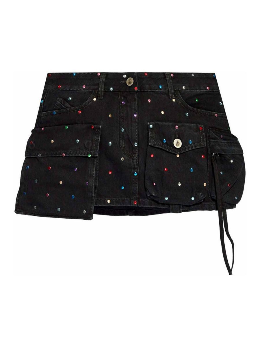 The Attico Mini Jupe - Noir