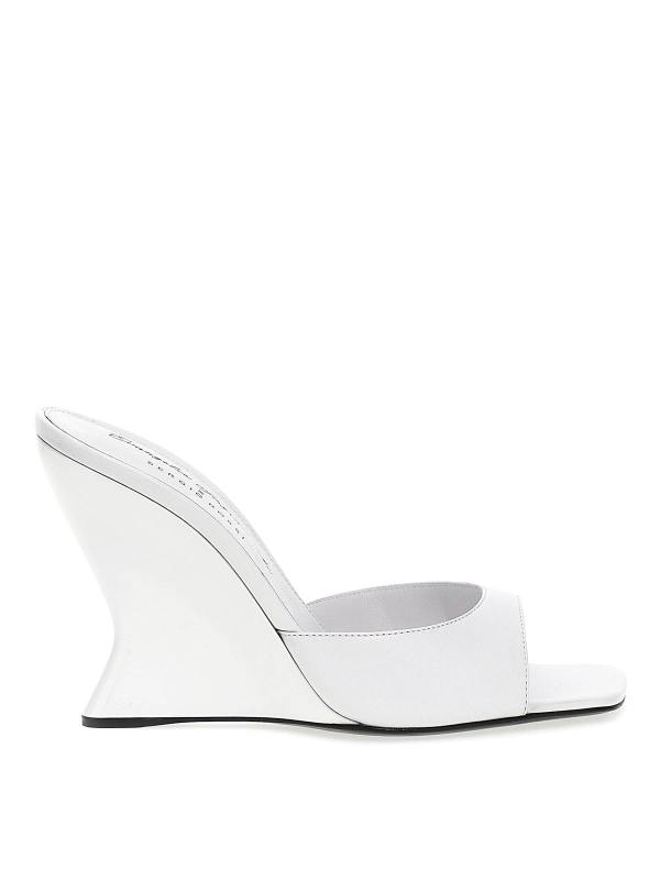 Sergio Rossi Mules - Blanc