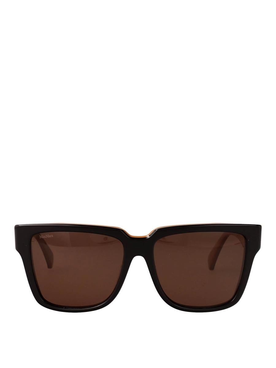 Max Mara Lunettes De Soleil - Marron