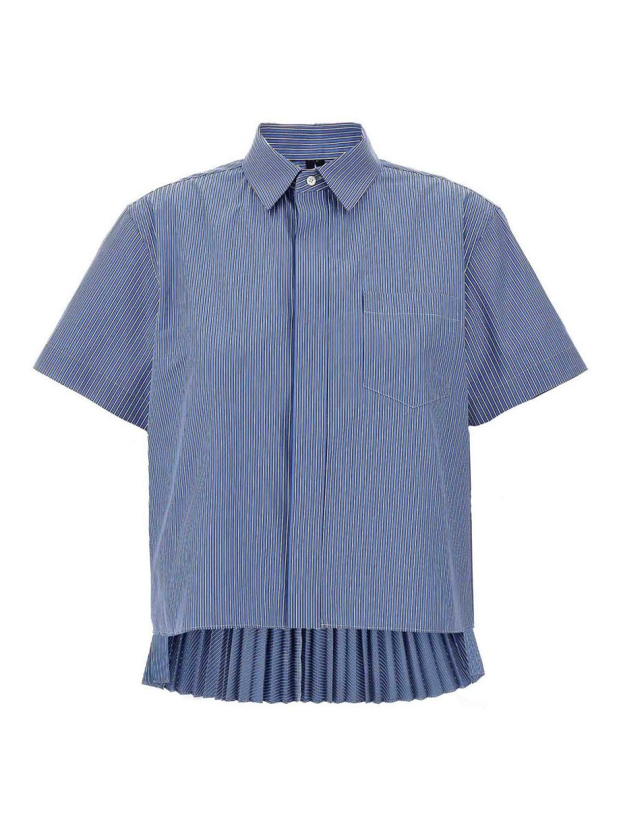 Sacai Chemise - Bleu Clair