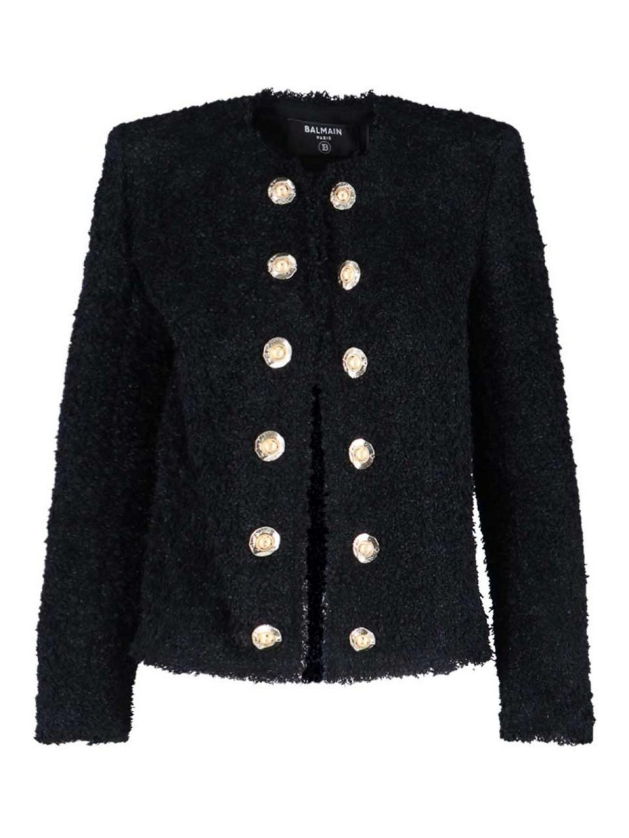 Balmain Veste Casual - Noir