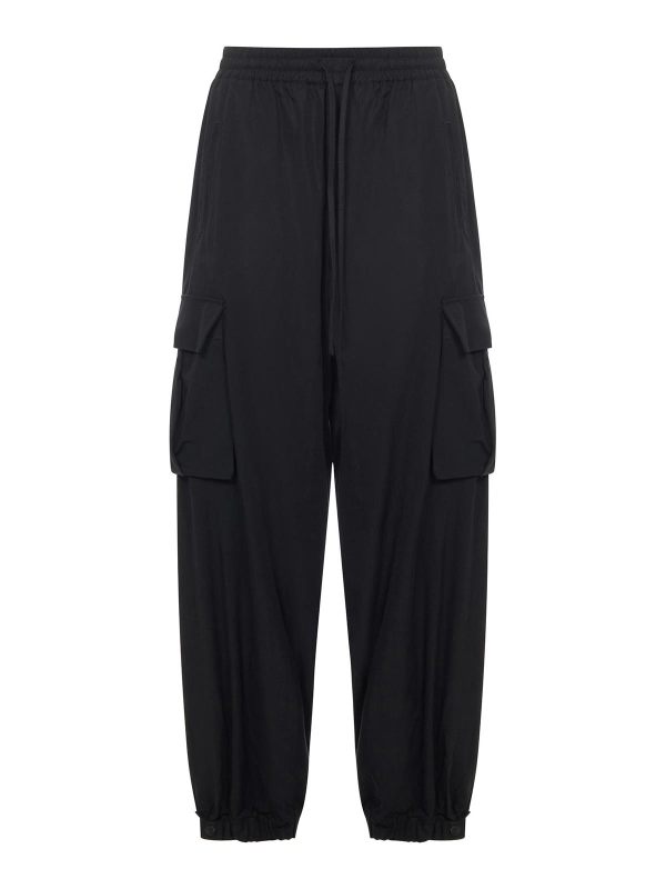 Y-3 Pantalons Décontractés - Noir