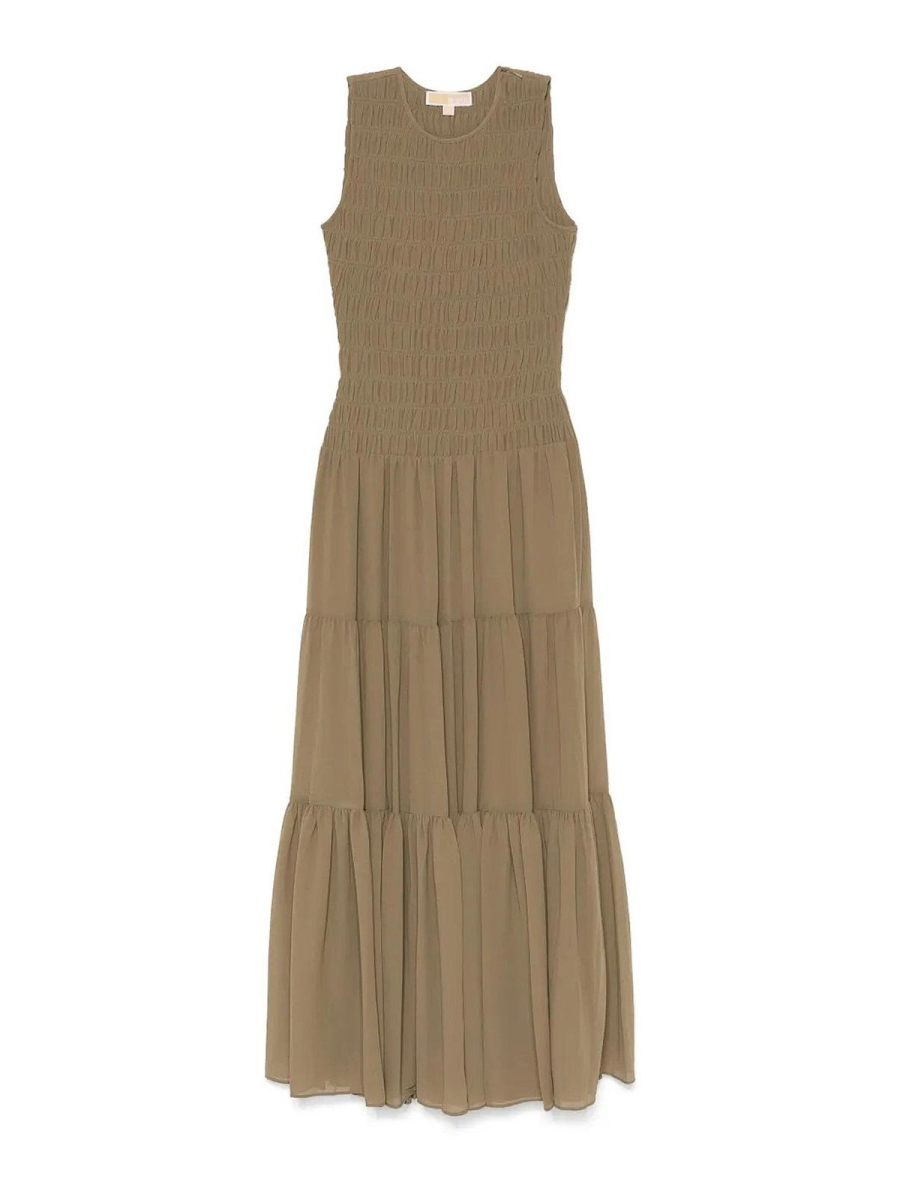Michael Kors Robe Au Genou - Beige