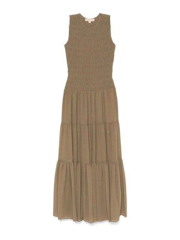 Michael Kors Robe Au Genou - Beige