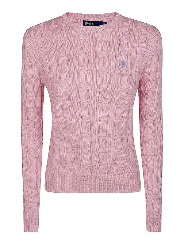 Polo Ralph Lauren Pull Col Rond - Couleur Chair