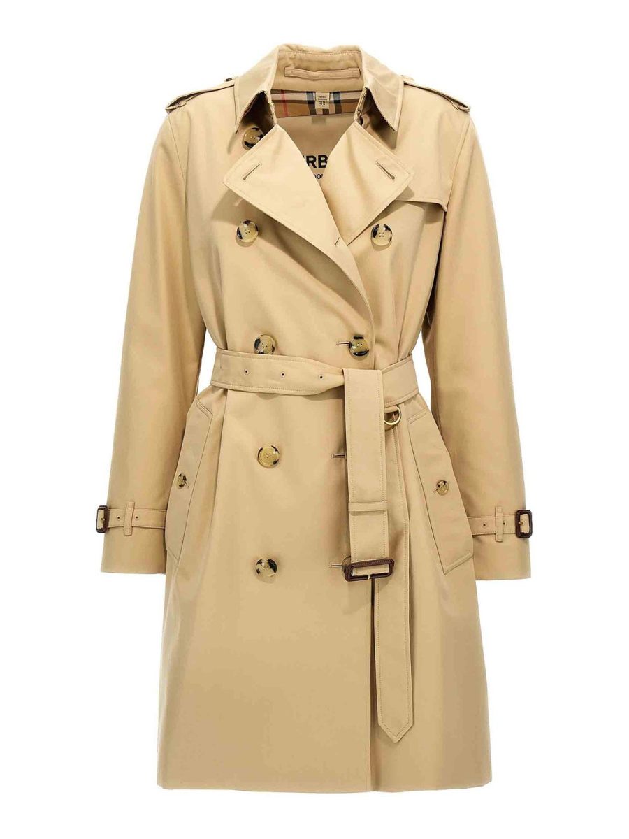 Burberry Manteau Court - Beige