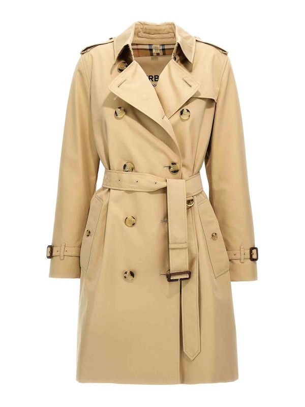 Burberry Manteau Court - Beige