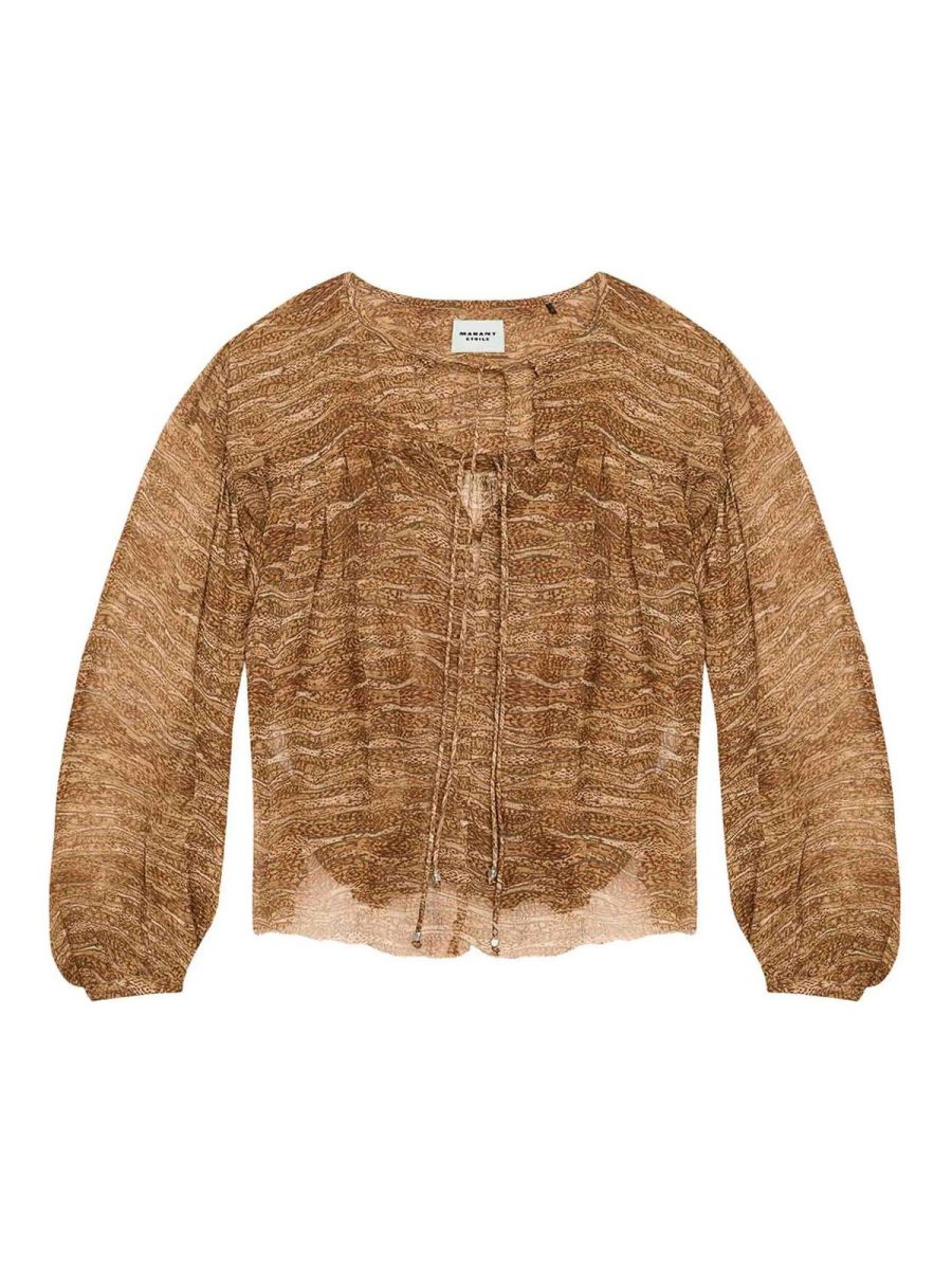 Isabel Marant Etoile Chemise - Marron Clair