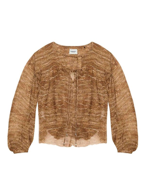 Isabel Marant Etoile Chemise - Marron Clair