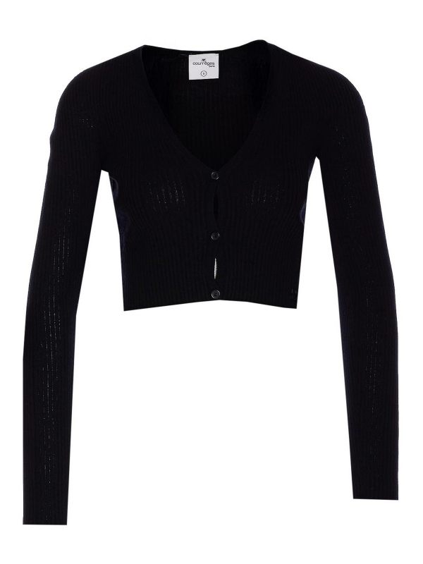 Courreges Cardigan - Noir