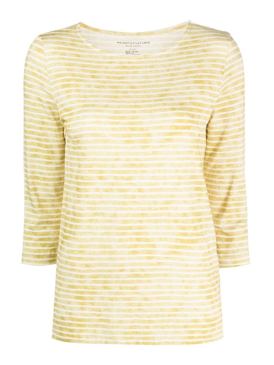 Majestic Filatures T-Shirt - Jaune