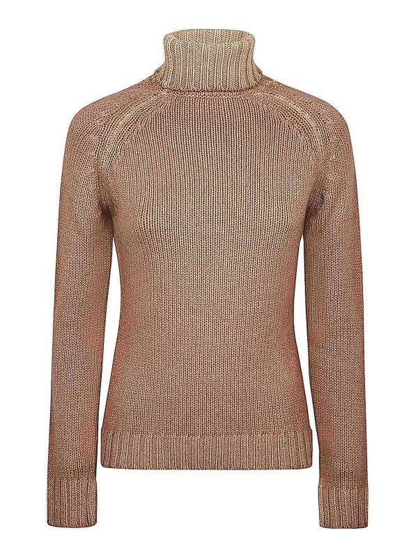Base Pull Col Rond - Camel