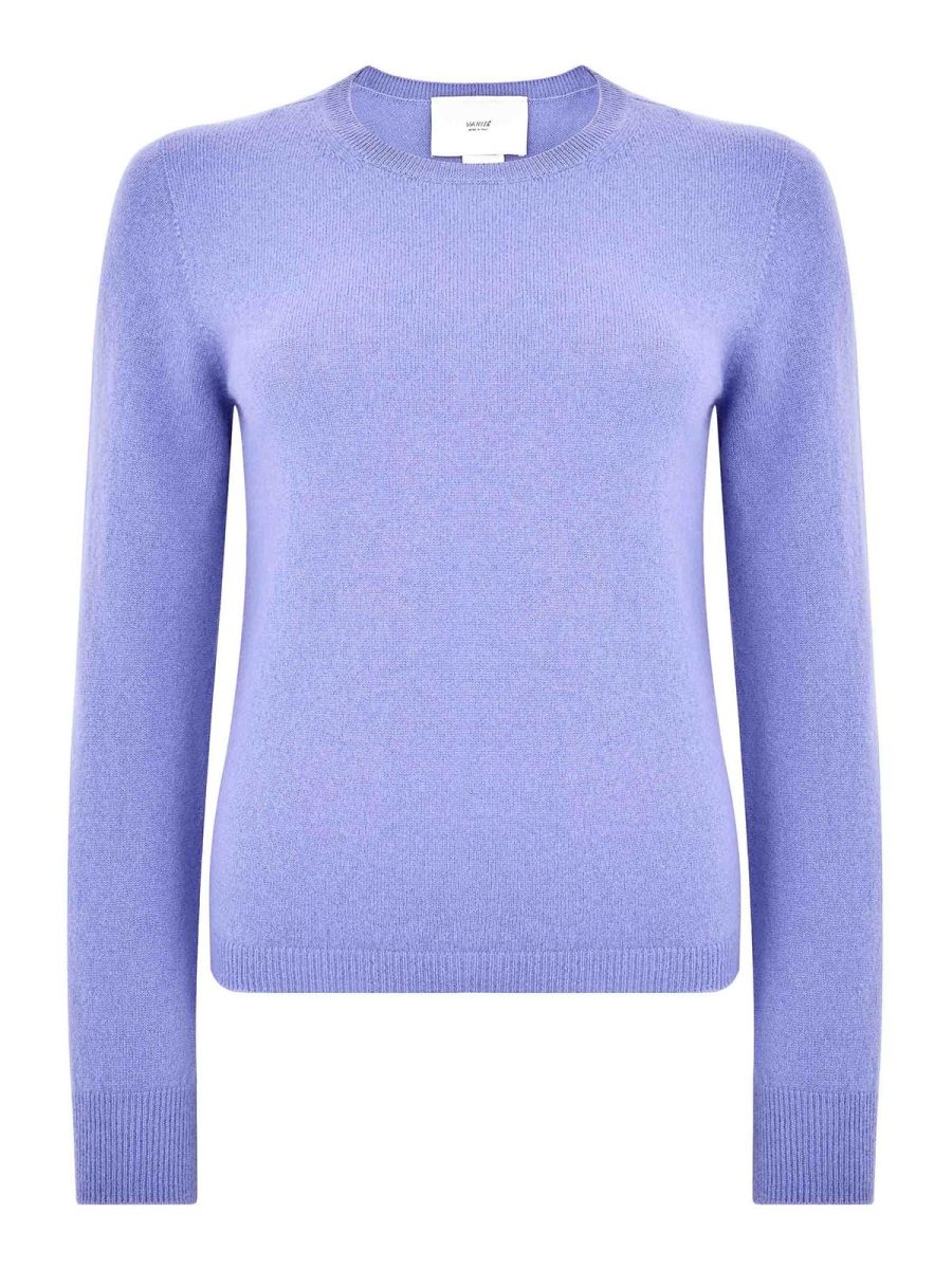 Vanisé Pull Col Rond - Violet