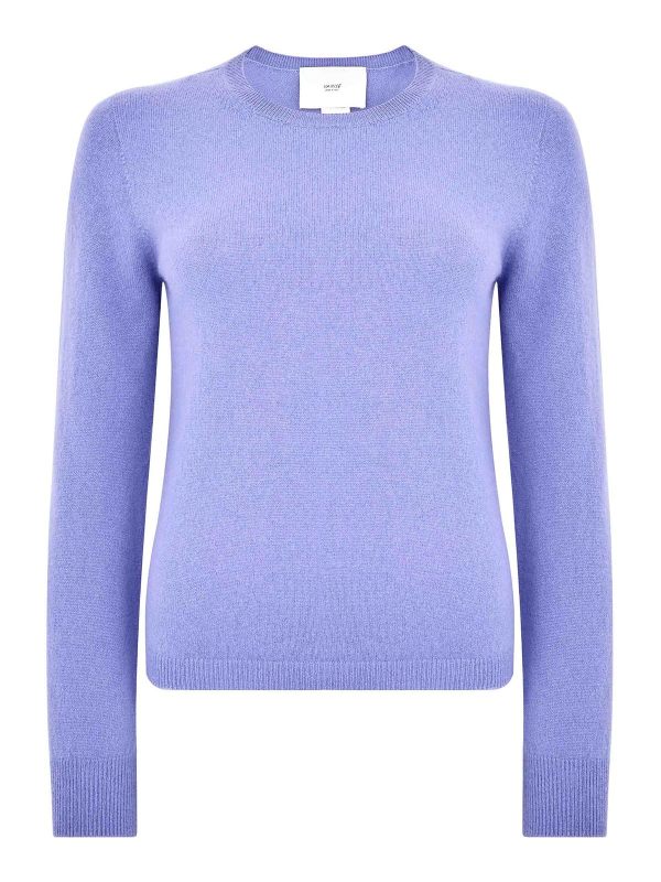 Vanisé Pull Col Rond - Violet
