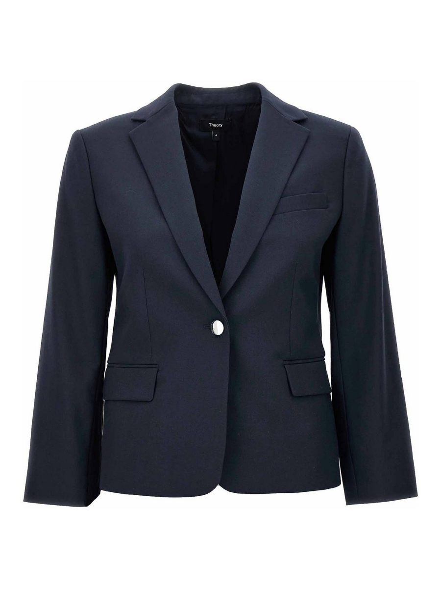 Theory Blazer - Bleu