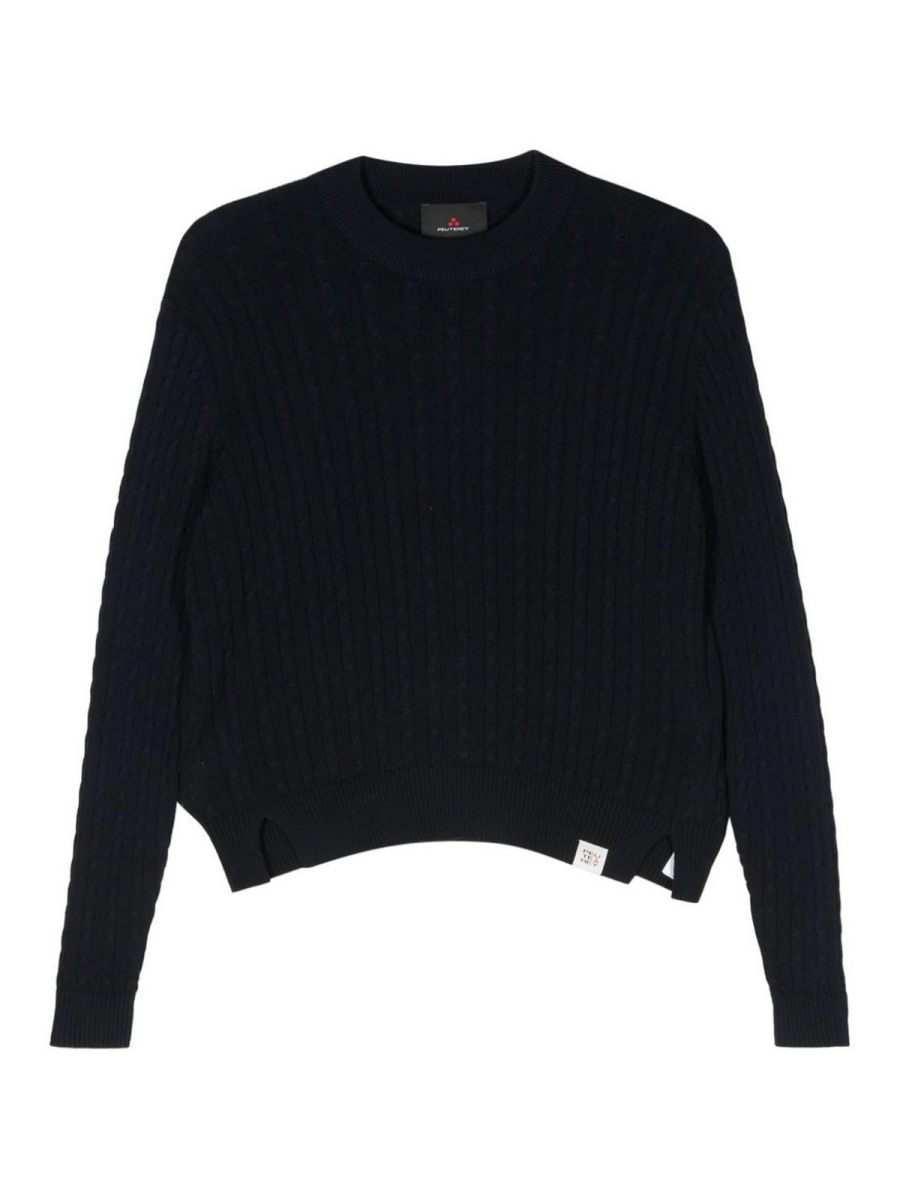 Peuterey Pull Col Rond - Bleu