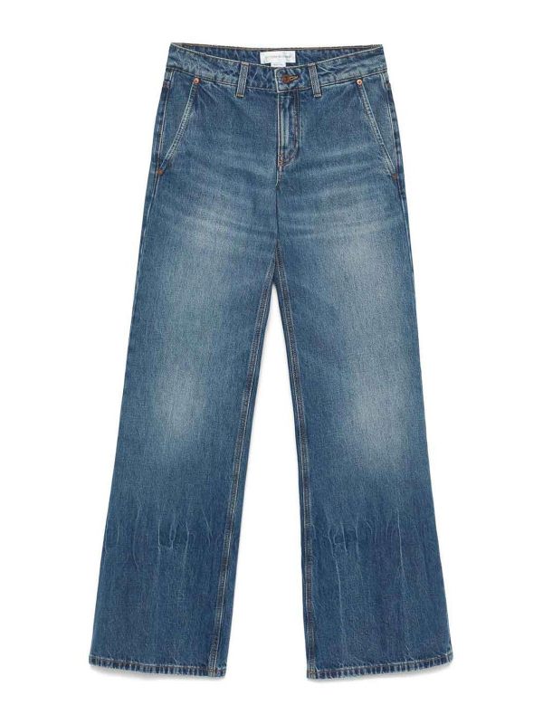 Victoria Beckham Jean Bootcut - Bleu